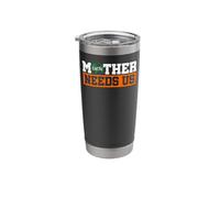 Earth Day Climate Change Global Warming Stainless Steel Insulated Tumbler
