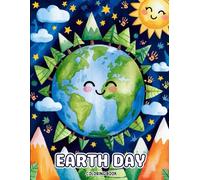 Earth Day Coloring Book for Teens and Adults: Artistic Earth-Themed Illustrations with Trees, Hands & Flowers | A Calming Coloring Experience for Sustainability & Self-Care
