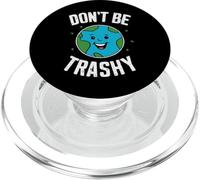 Earth Day Don't Be Trashy Protect Our Mother Earth PopSockets PopGrip for MagSafe