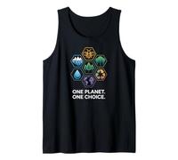 Earth Day Eco Harmony: One Planet One Choice Tank Top