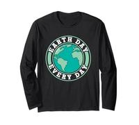 Earth Day Every Day Conservation Nature Save Environment Long Sleeve T-Shirt