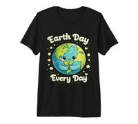 Earth Day Every Day - Eco Nature Conservation Cute Kawaii Premium T-Shirt