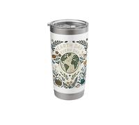 Earth Day Every Day Planet Protection Nature Art Stainless Steel Insulated Tumbler