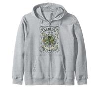 Earth Day Every Day Protect Our Planet Nature Lover Zip Hoodie