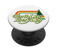 Earth Day Everyday - Environmentalist Climate Conservation PopSockets Adhesive PopGrip