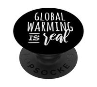 Earth Day Global Warming Is Real Climate Change Environment PopSockets Adhesive PopGrip