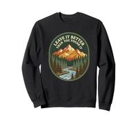 Earth Day Leave It Better Than You Found It Volunteer Patch Sweatshirt