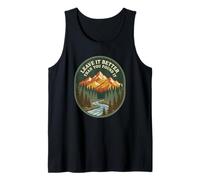 Earth Day Leave It Better Than You Found It Volunteer Patch Tank Top