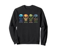 Earth Day Nature Skulls Ecosystem Preserve Protect Honor Sweatshirt