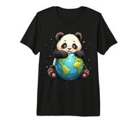 Earth Day Panda Wildlife Conservation Environmental Premium T-Shirt