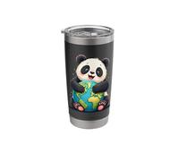 Earth Day Panda Wildlife Conservation Environmental Stainless Steel Insulated Tumbler