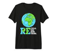 Earth Day Recycle Reuse Renew Rethink Environment Premium T-Shirt