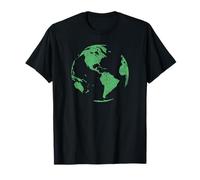 EARTH DAY SAVE OUR PLANET CLIMATE CHANGE GLOBE WORLD MAP T-Shirt