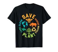 Earth Day Save Rescue Recycle Wildlife Conservation Eco T-Shirt