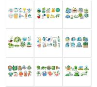 Earth Day Tattoo Stickers Environmental Protection Children'S Reward Tattoo Stickers Safe Waterproof Disposable Tattoo Stickers160*80mm