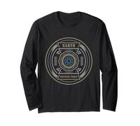 Earth Defense Force Sci Fi Space Patrol Emblem Long Sleeve T-Shirt