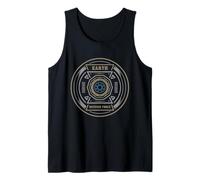 Earth Defense Force Sci Fi Space Patrol Emblem Tank Top