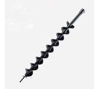 Earth Drill Auger Bit 800mm Dual Blade for Post Hole Digger, 40mm Diameter, Compatible with Petrol Power Tools, Ideal for Fencing and Ground Drilling