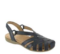 Earth Footwear Women's, BERRI Casual Sandal, Blue 421, 8.5 M