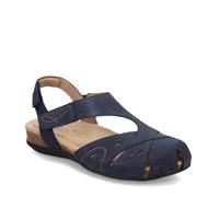 Earth Footwear Women's Birdine Fisherman Sandal, Blue 401, 7 UK