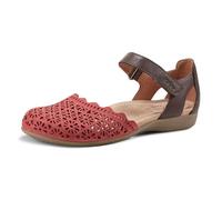 Earth Footwear Women's, Bronnie Sandal, RED 610, 7 M