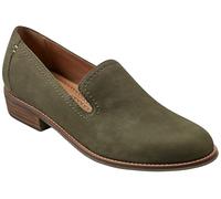 Earth Footwear Women's Edna Loafer Flat, Medium Green 328, 8.5 Wide