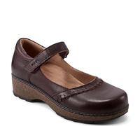 Earth Footwear Women's, Kalece Mary Jane Round Toe Casual Shoes, Darl Red 600, 11 M