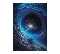 Earth from Space Awe Inspiring View Jigsaw Puzzle for Adults, 300 Piece