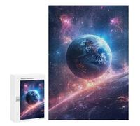 Earth from Space Wallpaper: Year-End Present, 300 PCS Challenging Puzzle for Adults - for A Rewarding Weekend Challenge