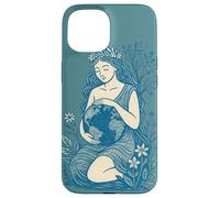 Earth Gaia Goddess Nature Spiritual Design Case for iPhone 15