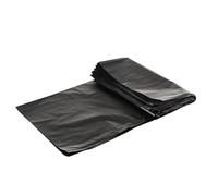 Earth Green Choice LDPE Black Compactor Trash Bin Bags 22" x 33" x 47" - Heavy Duty Refuse Sacks, Tear Resistant Large Bin Liners, Pack of 100 (4 x 25 Bags) (60 Micron)