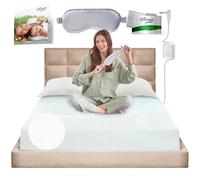 Earth Grounding Fitted Sheet Full Size with 12% Silver Fiber & 4% Silk & 84% Organic Cotton - White - Soft Earth Grounding Well Bed Sheets - Grounded Conductive Bed Sheets for Better Sleep