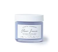 Earth Harbor Glow Juice Enzyme Regenerating Mask | 100% Natural and Non Toxic | Vermelhas Algae + Fruit Enzymes | Brightens and Bright | 60 ml