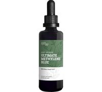 Earth Harmony Methylene Blue Pharmaceutical Grade 99.99% with Dropper, with Liquid Gold for Enhanced Photodynamic Activity & Increased Absorption, Methylene Blue USP Grade, No Formaldehyde (2 Oz)