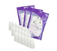 Earth & I - 96pcs *PRE-CUT* Cosmetic Wedges for Makeup, Triangle makeup sponge, Disposable makeup sponges, Make up wedges sponges, ombre sponge for nails, face painting sponges, makeup wedges for pro