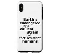 'Earth Is Endangered' Case for iPhone XS Max