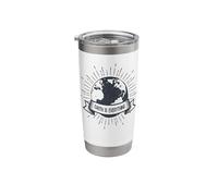Earth is Everything, Science is Real Climate Change Stainless Steel Insulated Tumbler