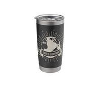 Earth is Everything, Science is Real Climate Change Stainless Steel Insulated Tumbler