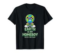 Earth Is My Homeboy - Planet With Swagger T-Shirt
