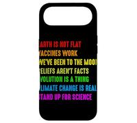 Earth Is Not Flat Vaccines Work We've Been To The Moon Belie Case for iPhone Air