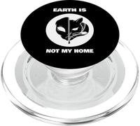 Earth Is Not My Home (Cat Alien Graphic) PopSockets PopGrip for MagSafe