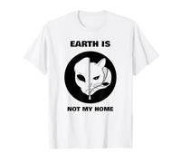 Earth is Not My Home (Cat Alien Graphic) T-Shirt