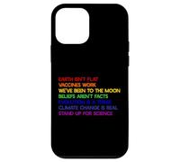 EARTH ISN'T FLAT STAND UP FOR SCIENCE REAL Earth Day Meme Case for iPhone 12 mini