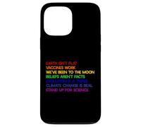 EARTH ISN'T FLAT STAND UP FOR SCIENCE REAL Earth Day Meme Case for iPhone 13 Pro Max