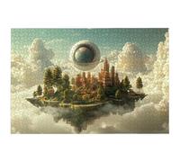 Earth Jigsaw Puzzles for Adults 6000, 6000 Piece Jigsaw Puzzles for Adults, 179.5x105.5cm Hard Impossible Wooden Puzzle, Challenging Game for the Whole Family, Home Decor, Theme: (Landscape), -6535