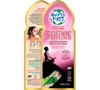Earth Kiss Inspirations Brightening Organic White Clay Mask With Shilajit, White Clay & Aloe Vera To Brighten Your Skin 10g