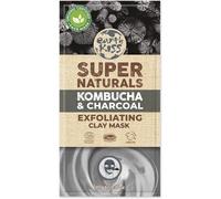 Earth Kiss Super Naturals Exfoliating Kombucha & Charcoal Clay Mask 10g