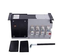 Earth leakage protectors 4P 160A 400V ATS Dual Power Automatic Transfer Switch Universal Switch Generator Part Electronic Controller Circuit Breaker