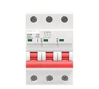 Earth leakage protectors Circuit Breaker Gym8 3p DIN Rail MCB 6a 10a 16a 20a 25a 32a 40a 50a 63a 220V Mini Circuit Breaker C Curve (Color : 20a, Size : 3 Pole C Curve)