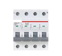 Earth leakage protectors Circuit Breaker MCB DC1000V MCB Mini Circuit Breaker DC6A 10A 16A 20A 25A 32A 40A 50A 63A 4 Poles (Size : 20A)